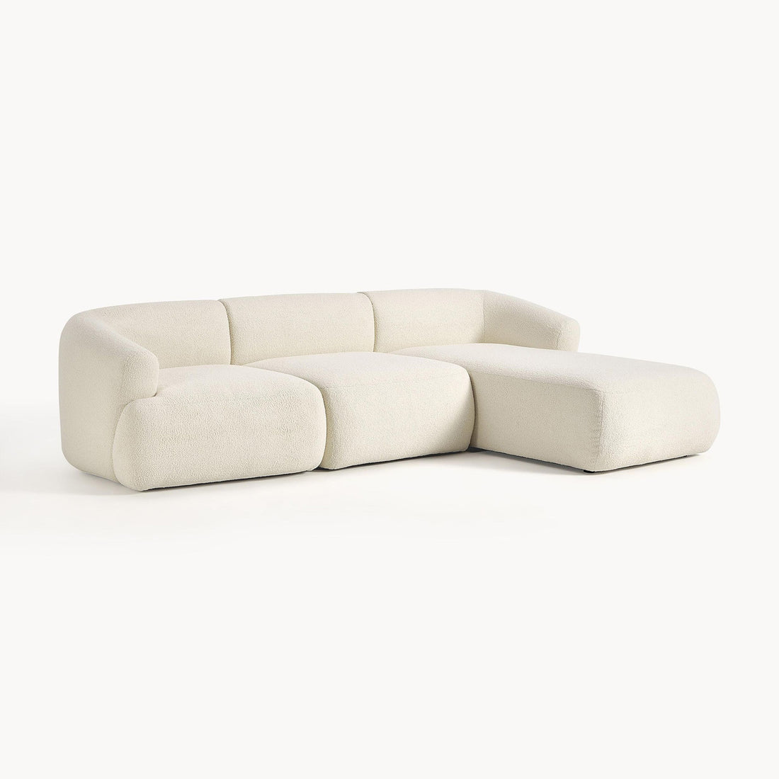 Brera L-Shape Sofa in Off White