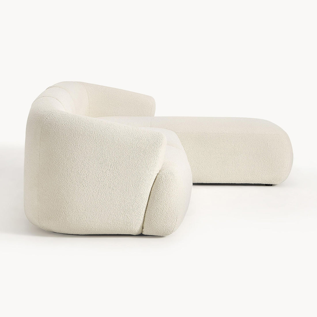 Brera L-Shape Sofa in Off White