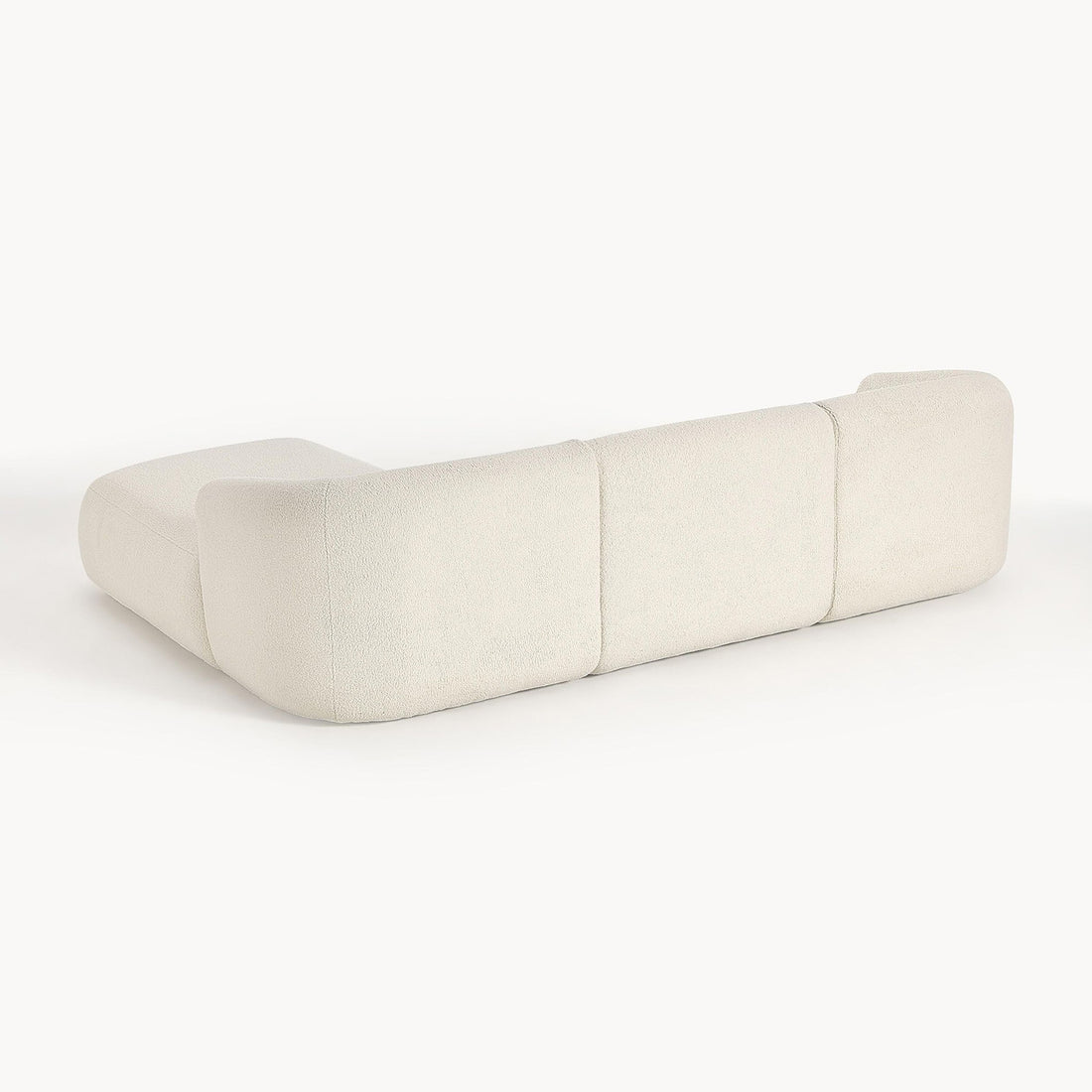 Brera L-Shape Sofa in Off White