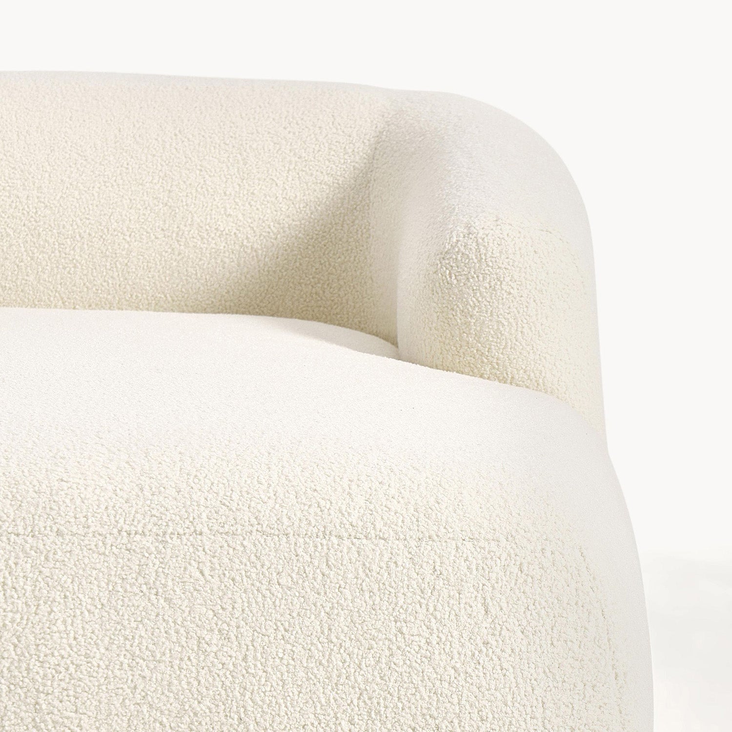 Brera L-Shape Sofa in Off White