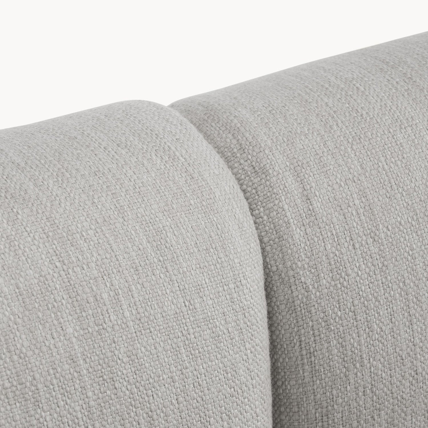Brera L-Shape Sofa in Beige Silver Gray