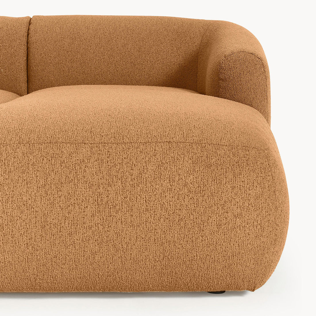 Brera L-Shape Sofa in Rustic Brown