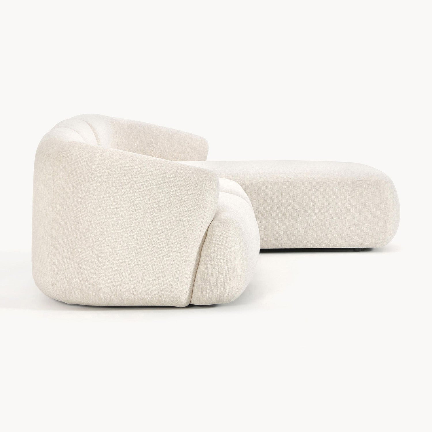 Brera L-Shape Sofa in White