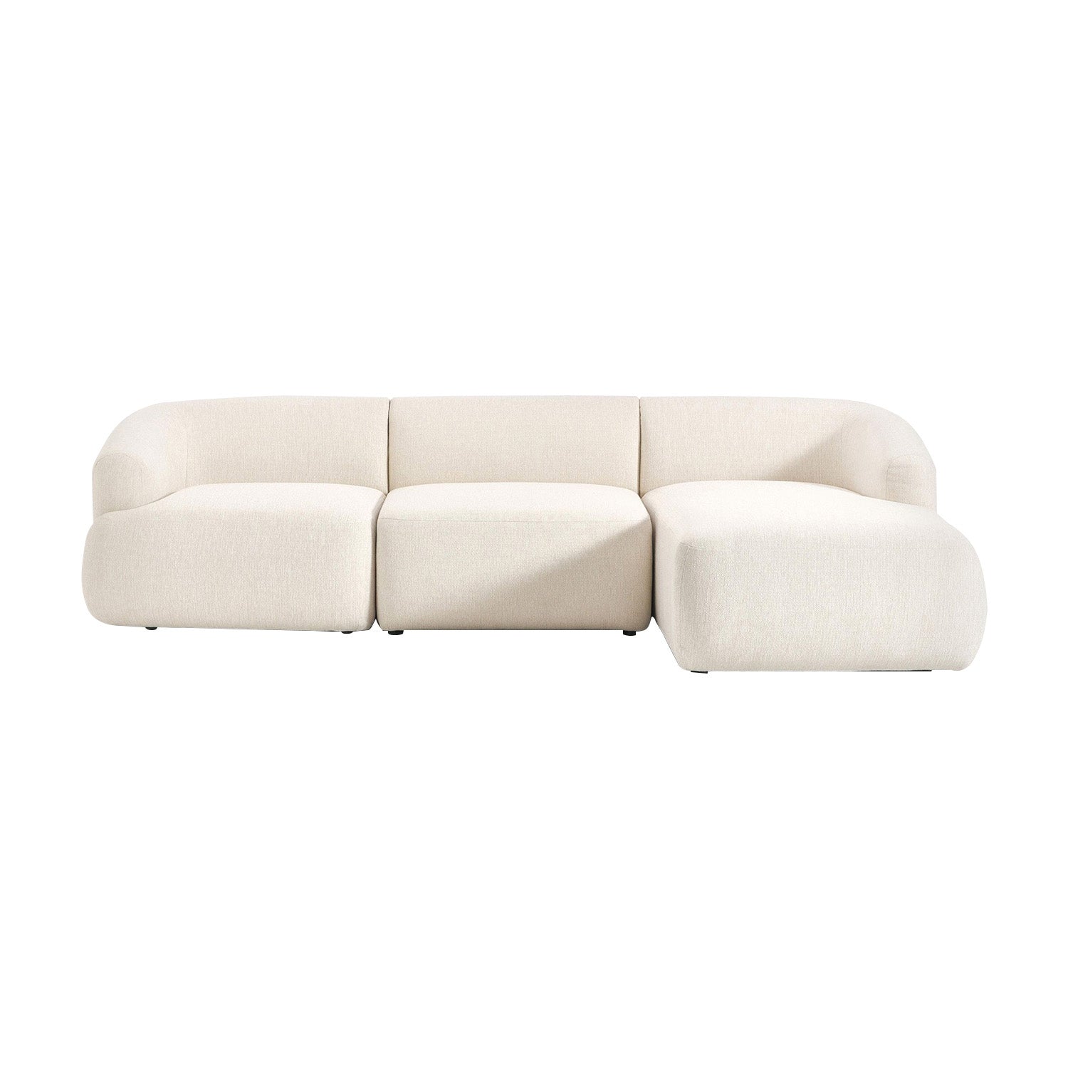 Brera L-Shape Sofa in White