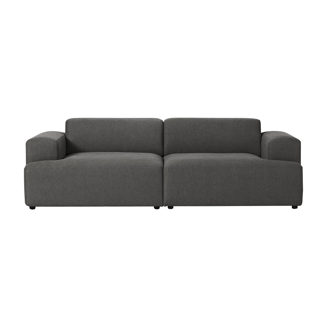 Elba 2 Seater Sofa in Black