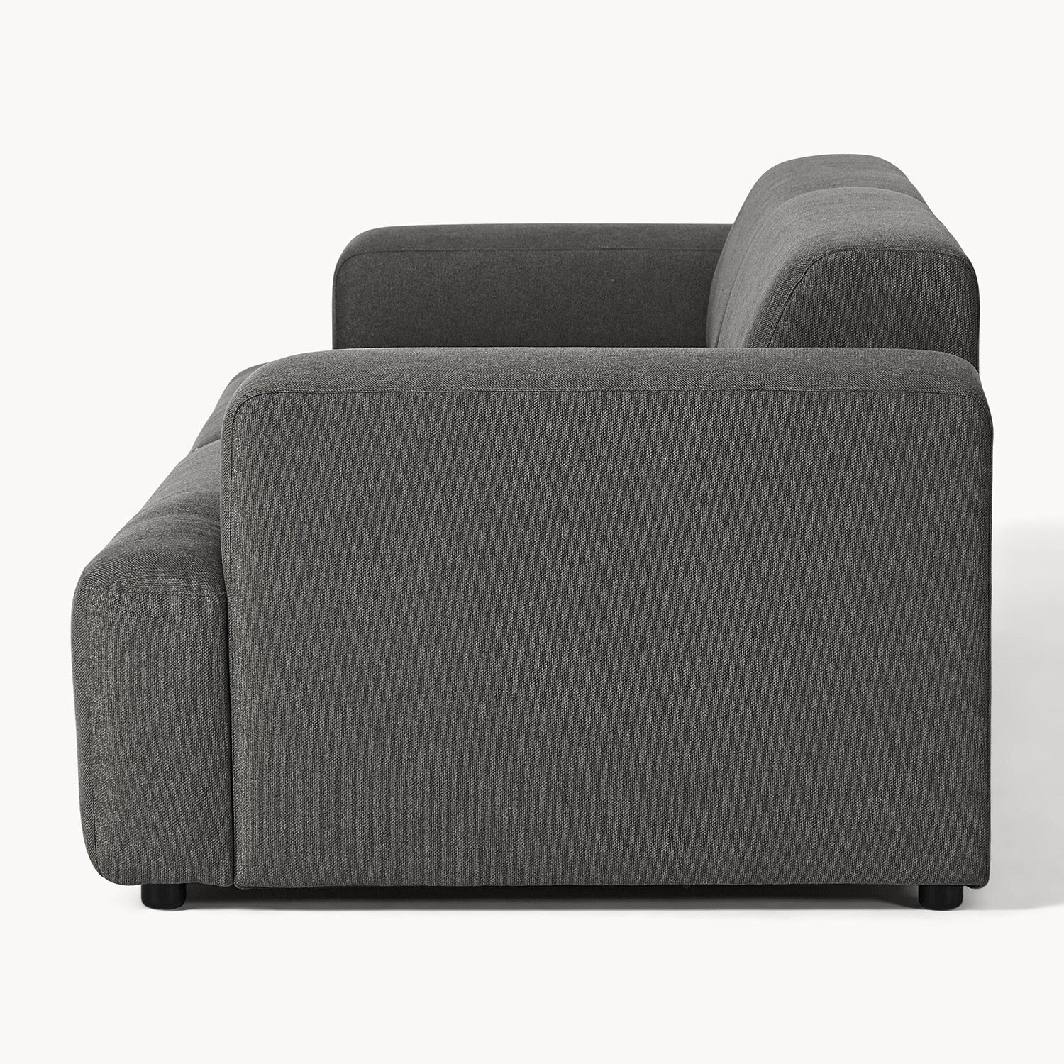 Elba 2 Seater Sofa in Black