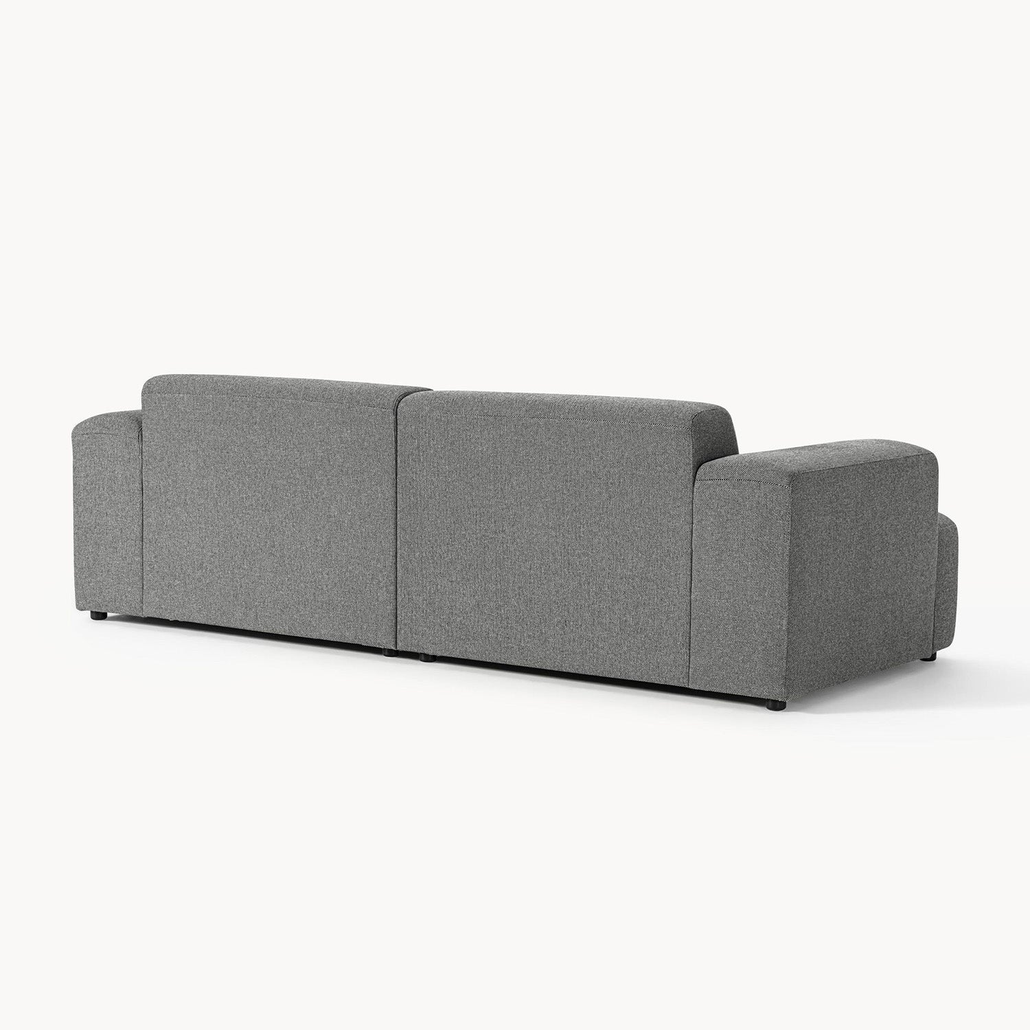 Elba 2 Seater Sofa in Dark Gray
