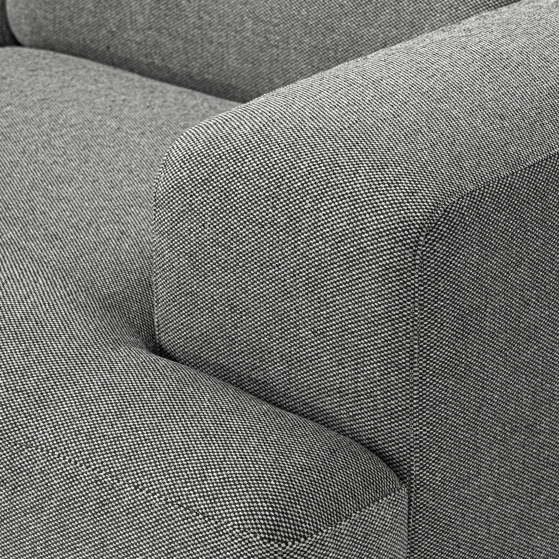 Elba 2 Seater Sofa in Dark Gray