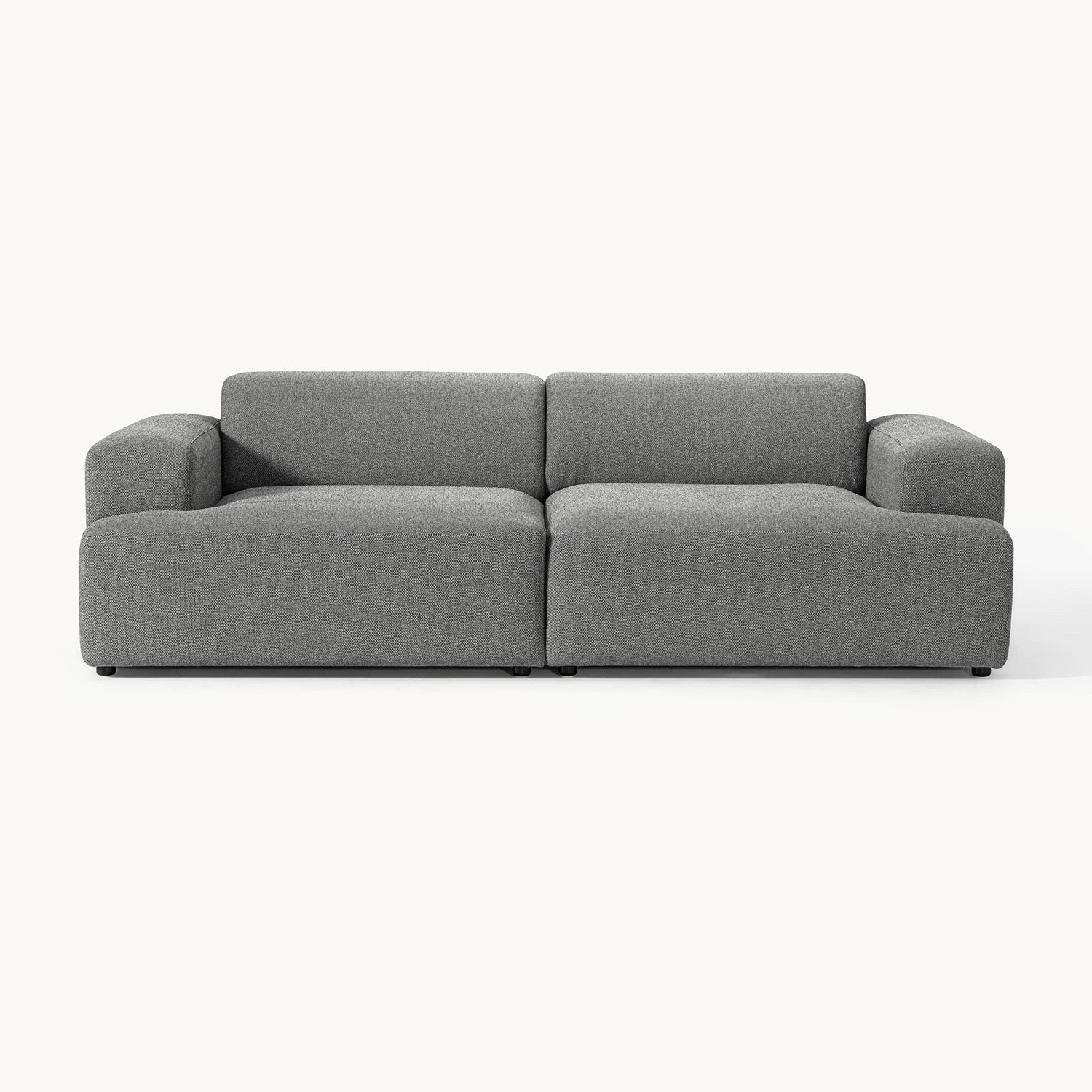 Elba 2 Seater Sofa in Dark Gray