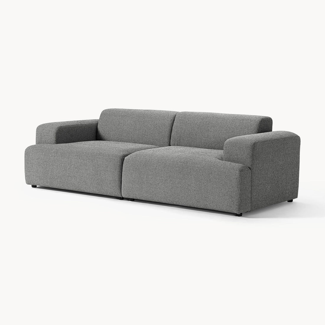 Elba 2 Seater Sofa in Dark Gray