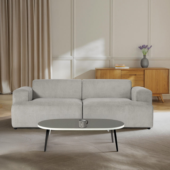 Elba 2 Seater Sofa - Ash Gray – BLCK Homes