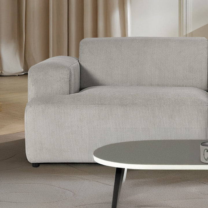 Elba 2 Seater Sofa in Ash Gray