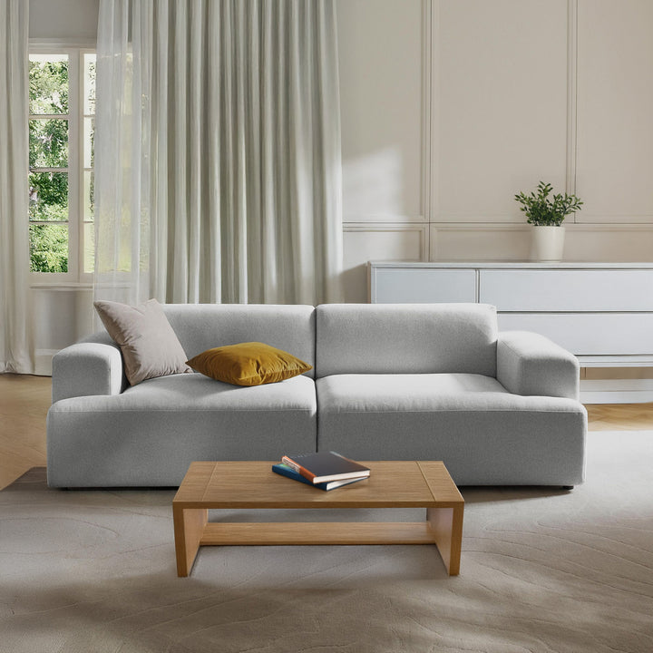 Elba 2 Seater Sofa - Light Gray – BLCK Homes