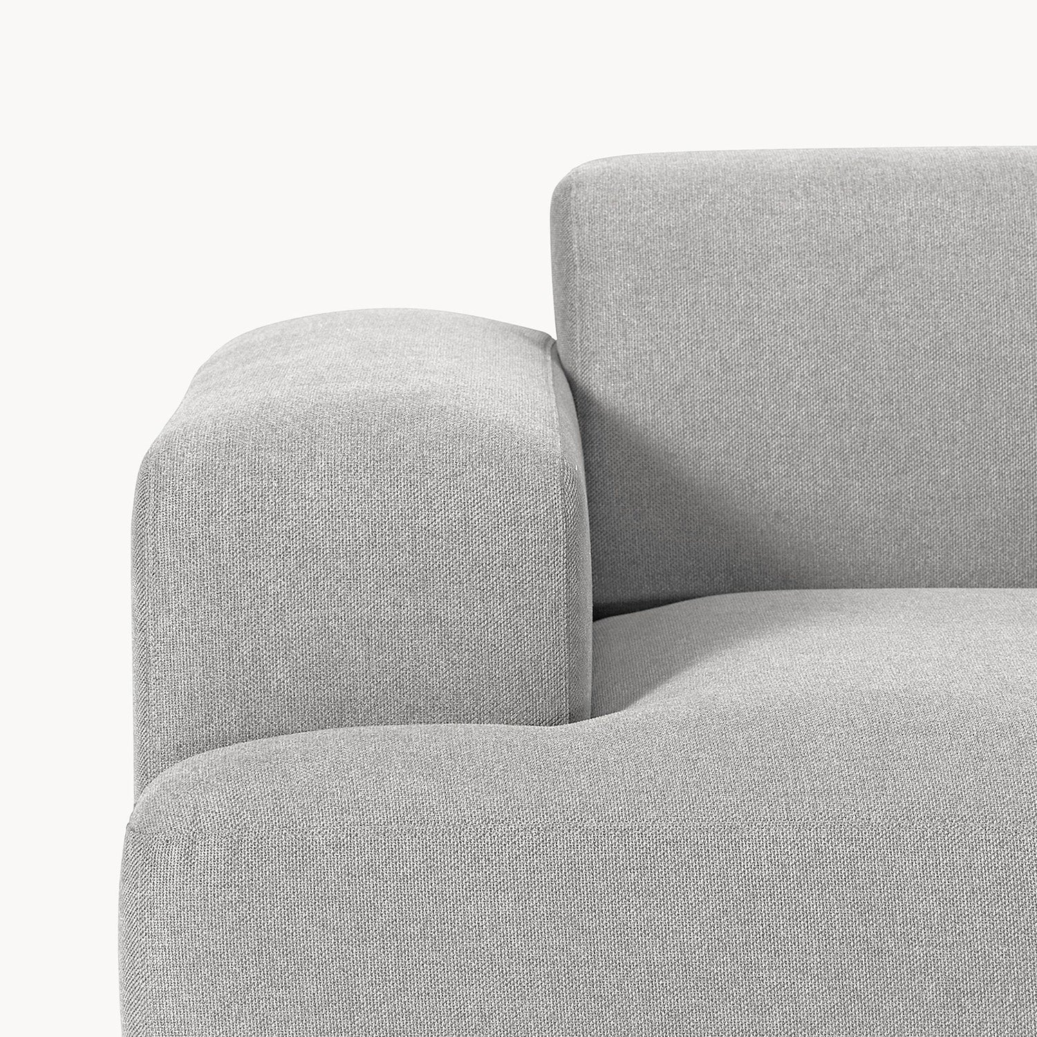 Elba 2 Seater Sofa in Light Gray