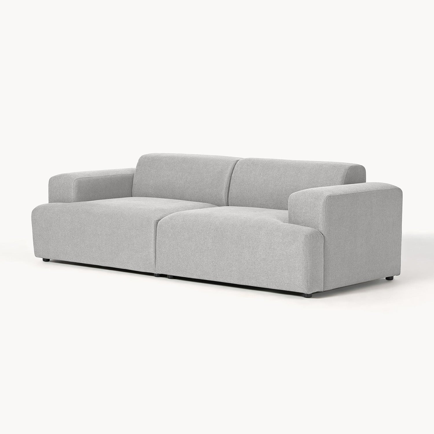 Elba 2 Seater Sofa in Light Gray