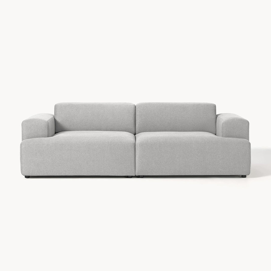 Elba 2 Seater Sofa in Light Gray