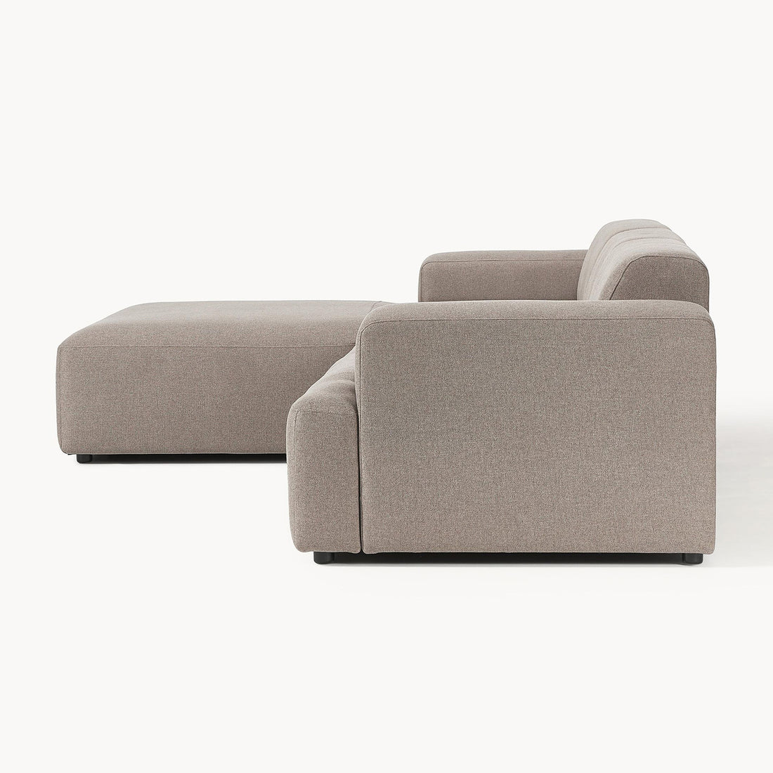 Dolomiti L-Shape Sofa in Gray
