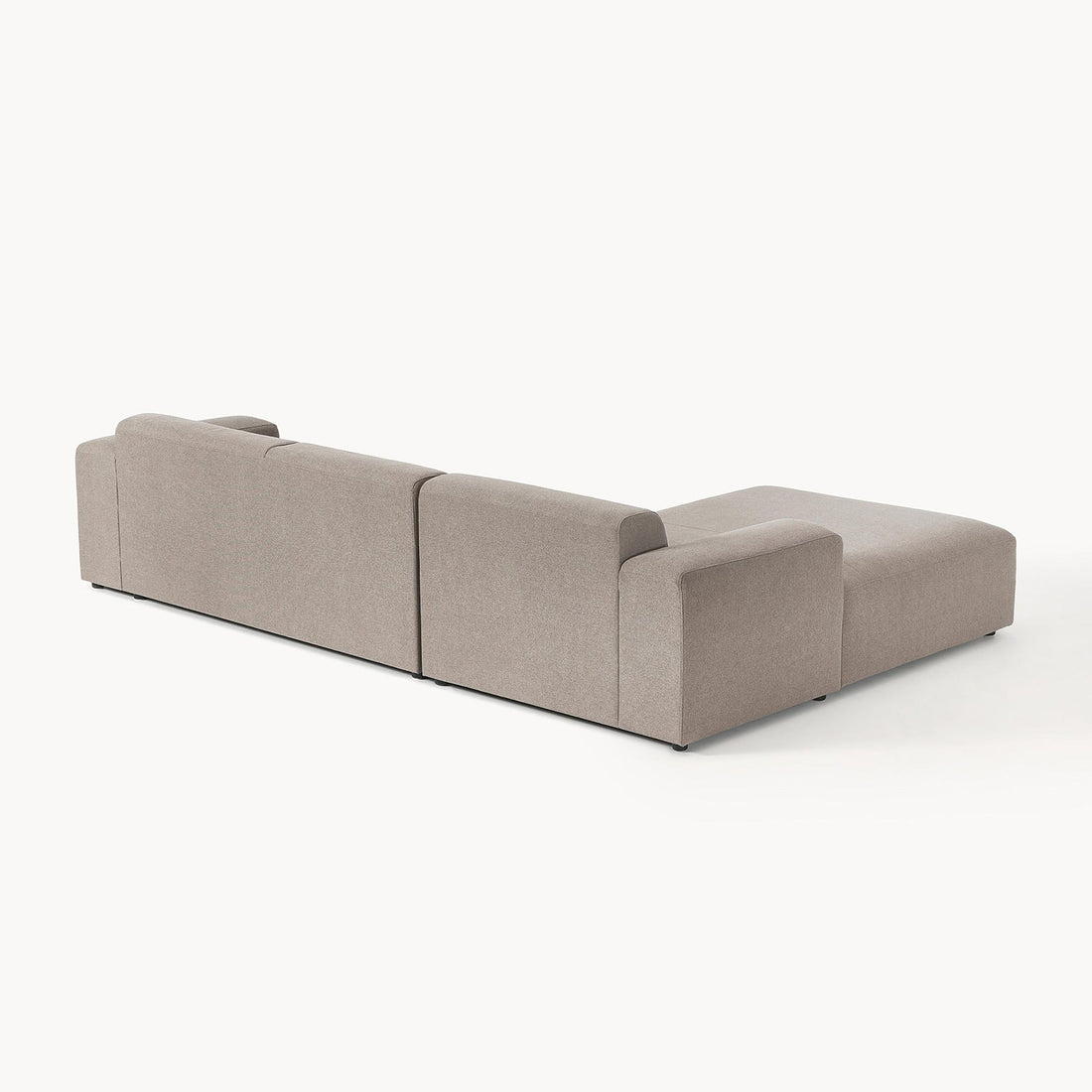 Dolomiti L-Shape Sofa in Gray