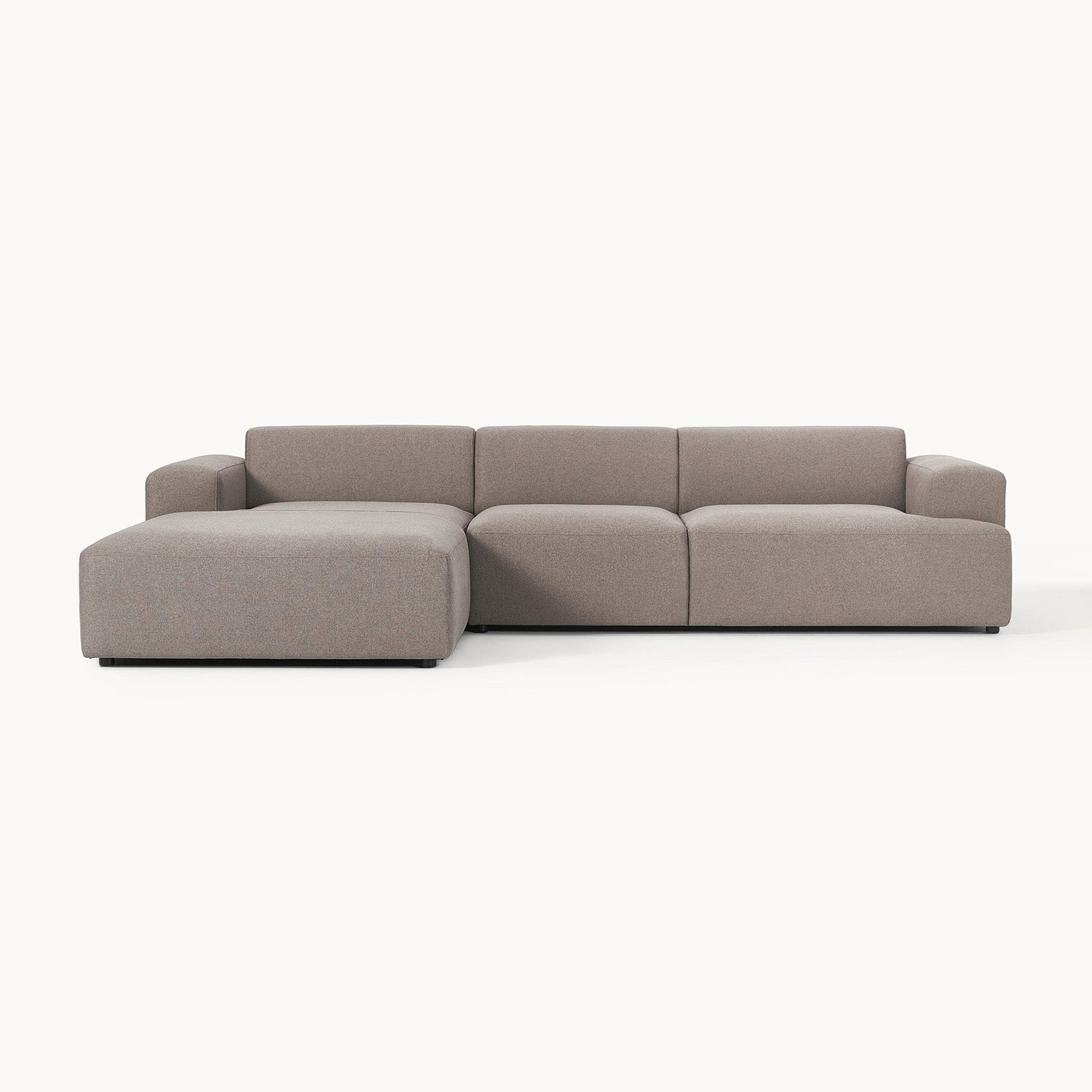 Dolomiti L-Shape Sofa in Gray