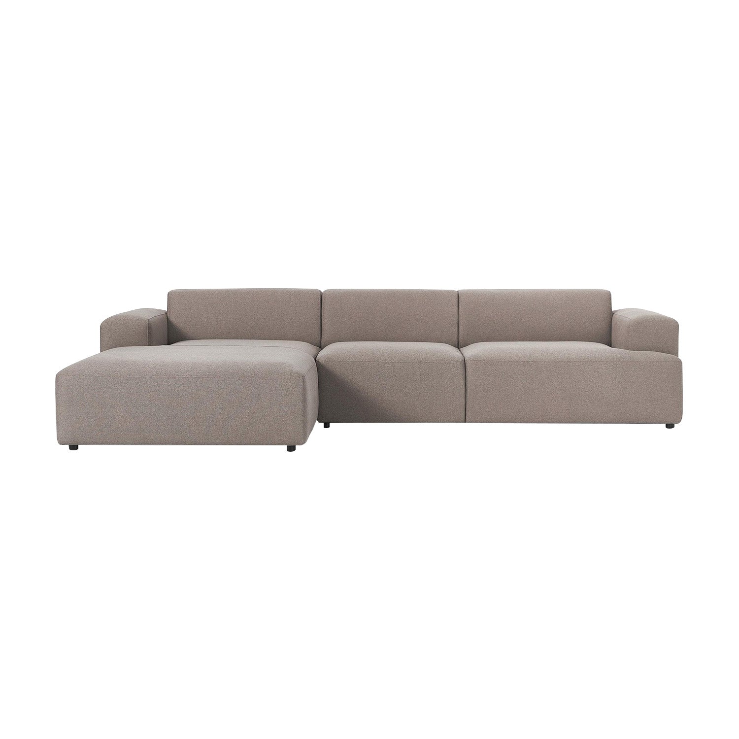 Dolomiti L-Shape Sofa in Gray