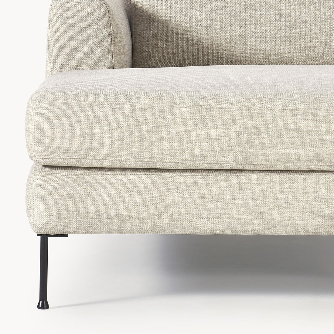 Garda L-Shape Sofa in White