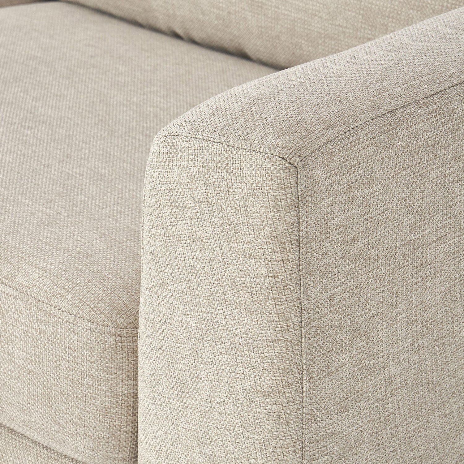 Garda L-Shape Sofa in White