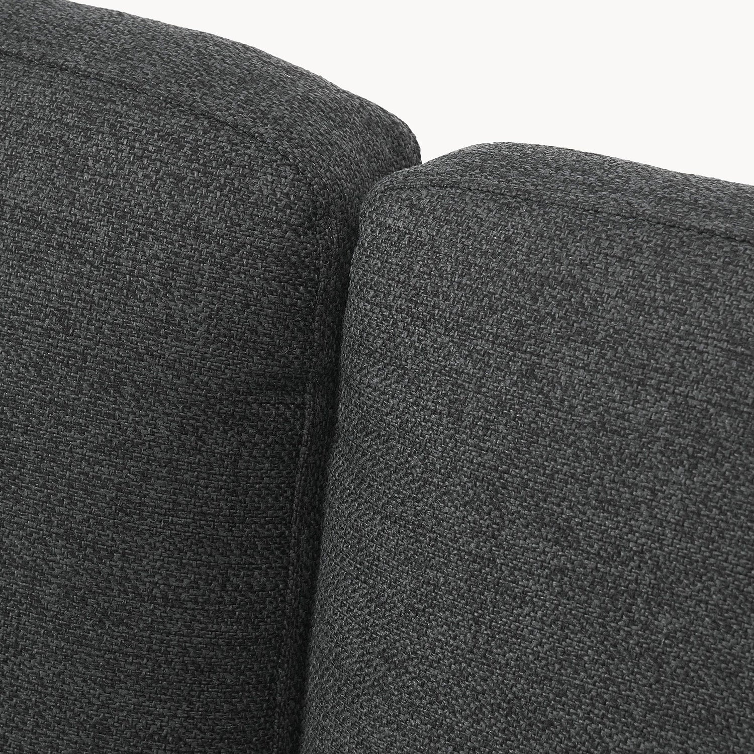 Garda L-Shape Sofa in Black