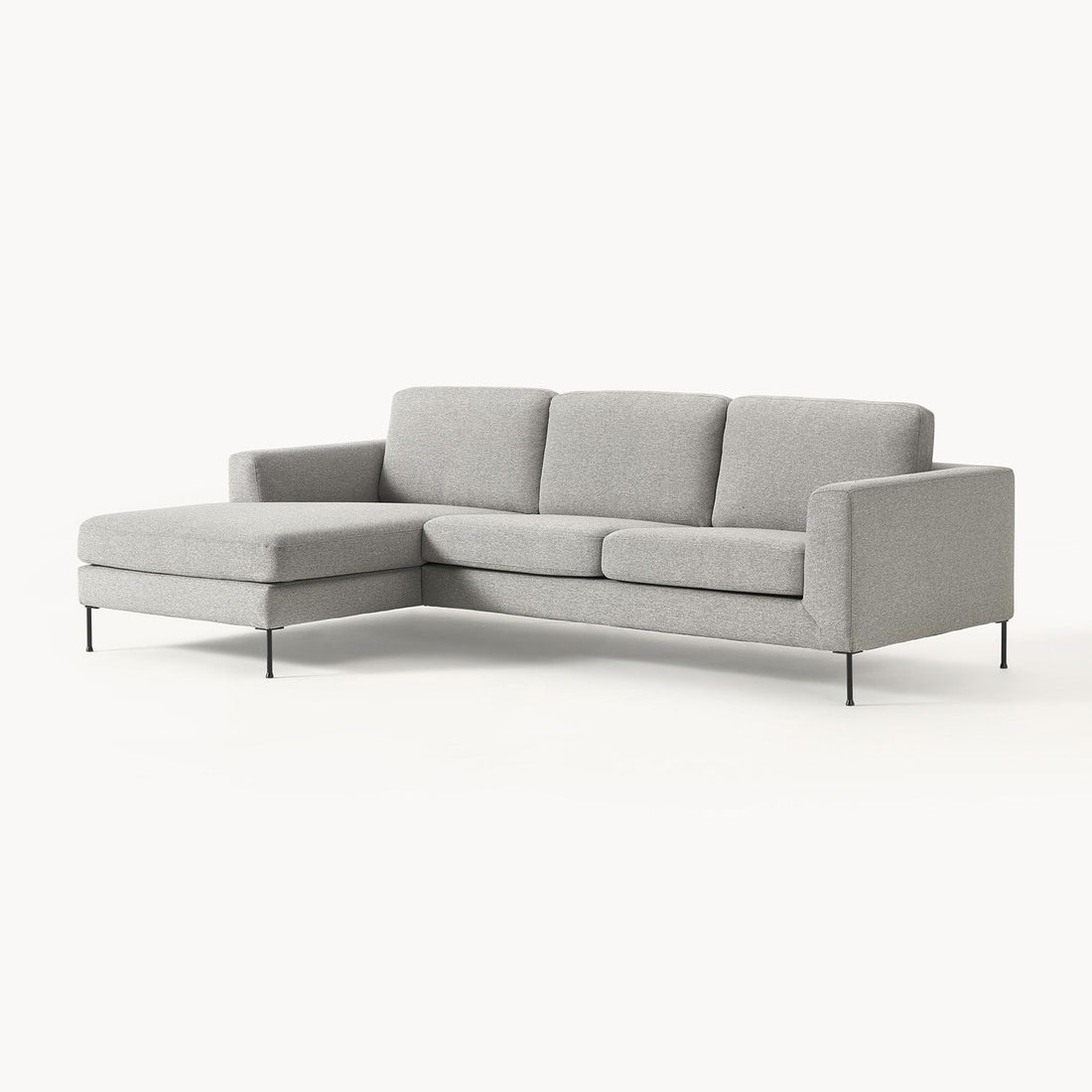 Garda L-Shape Sofa in Gray
