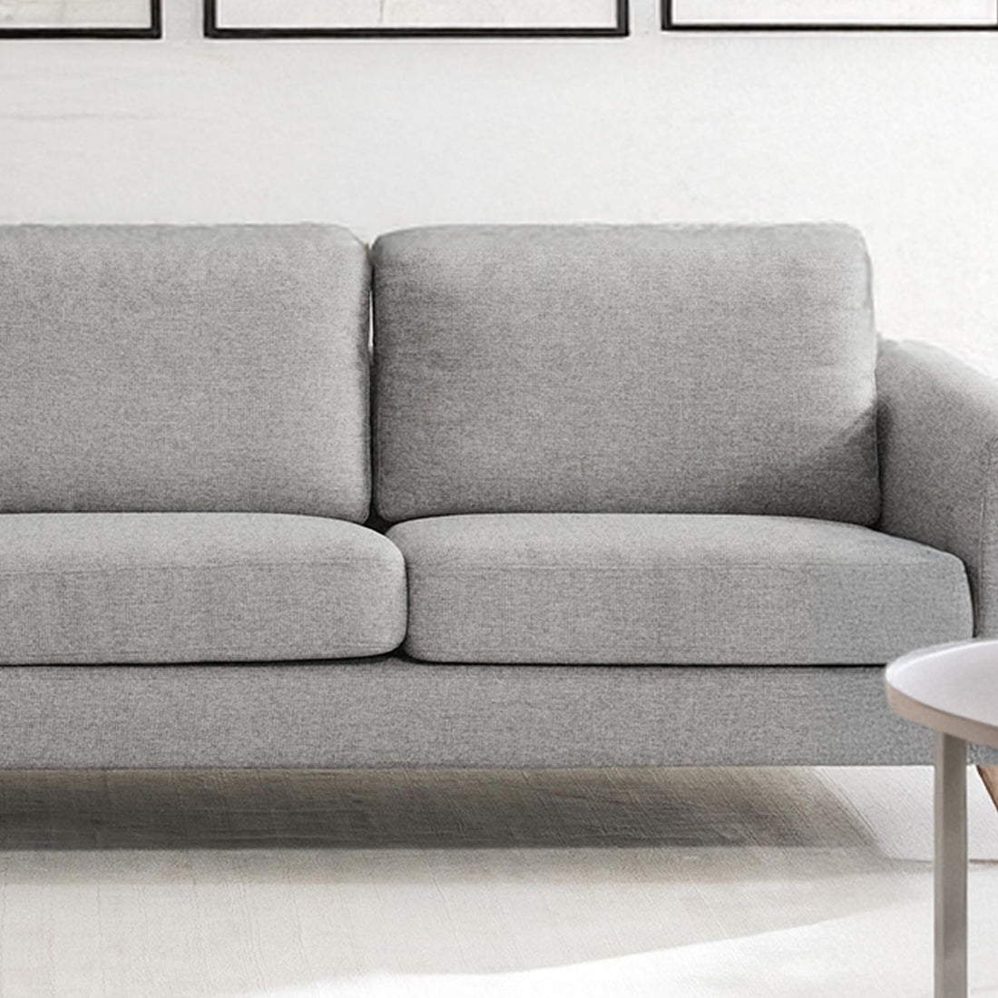Garda L-Shape Sofa in Gray