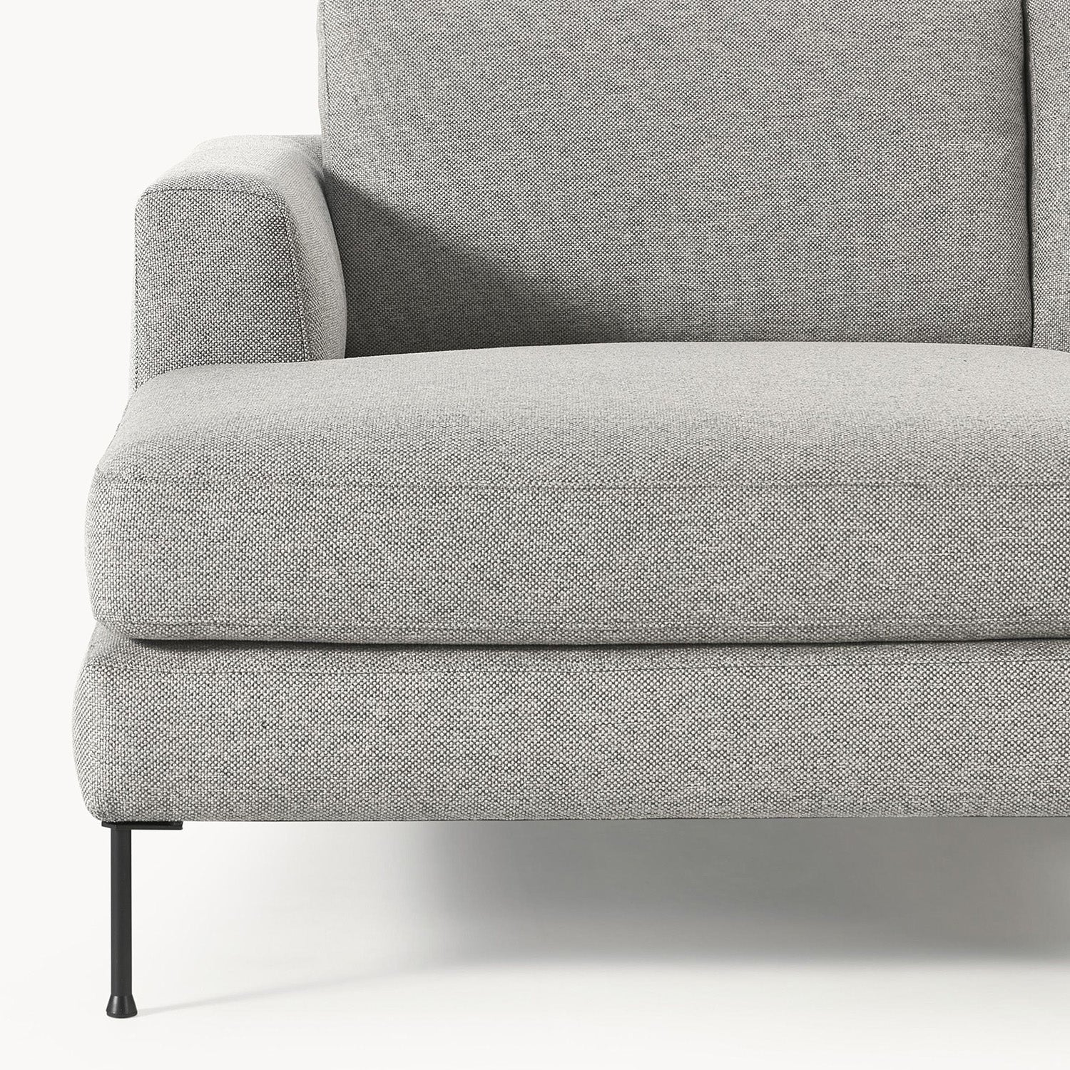 Garda L-Shape Sofa in Gray