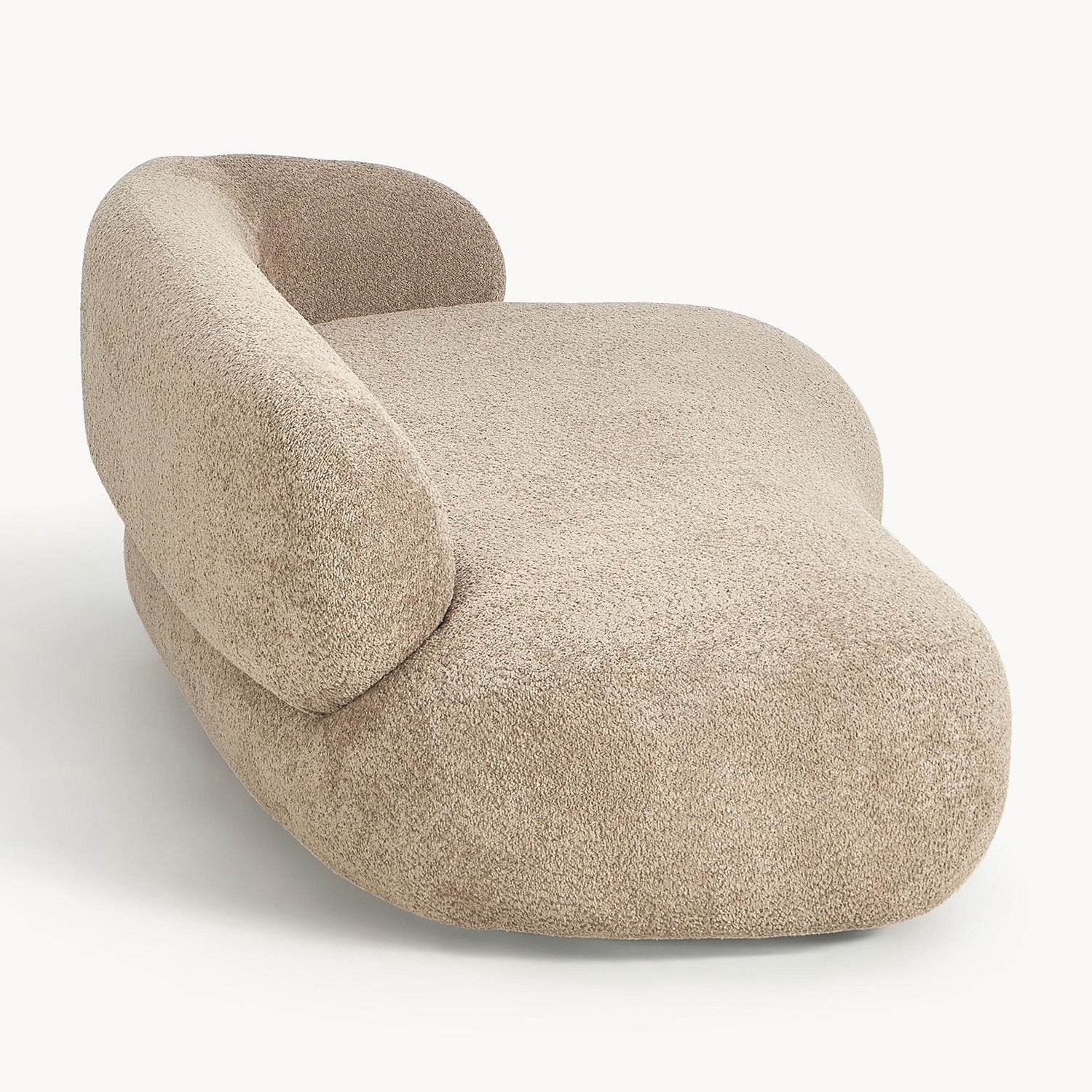 Stromboli Lounger Sofa in Rustic Beige