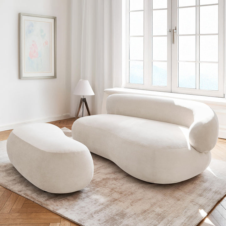 Stromboli Lounger - Off White – BLCK Homes