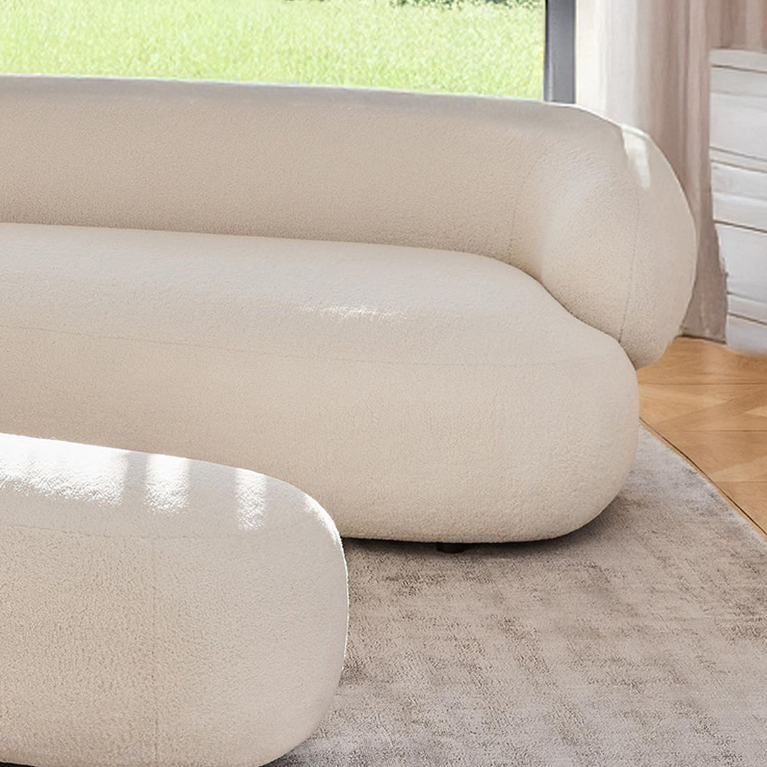Stromboli Lounger Sofa in White