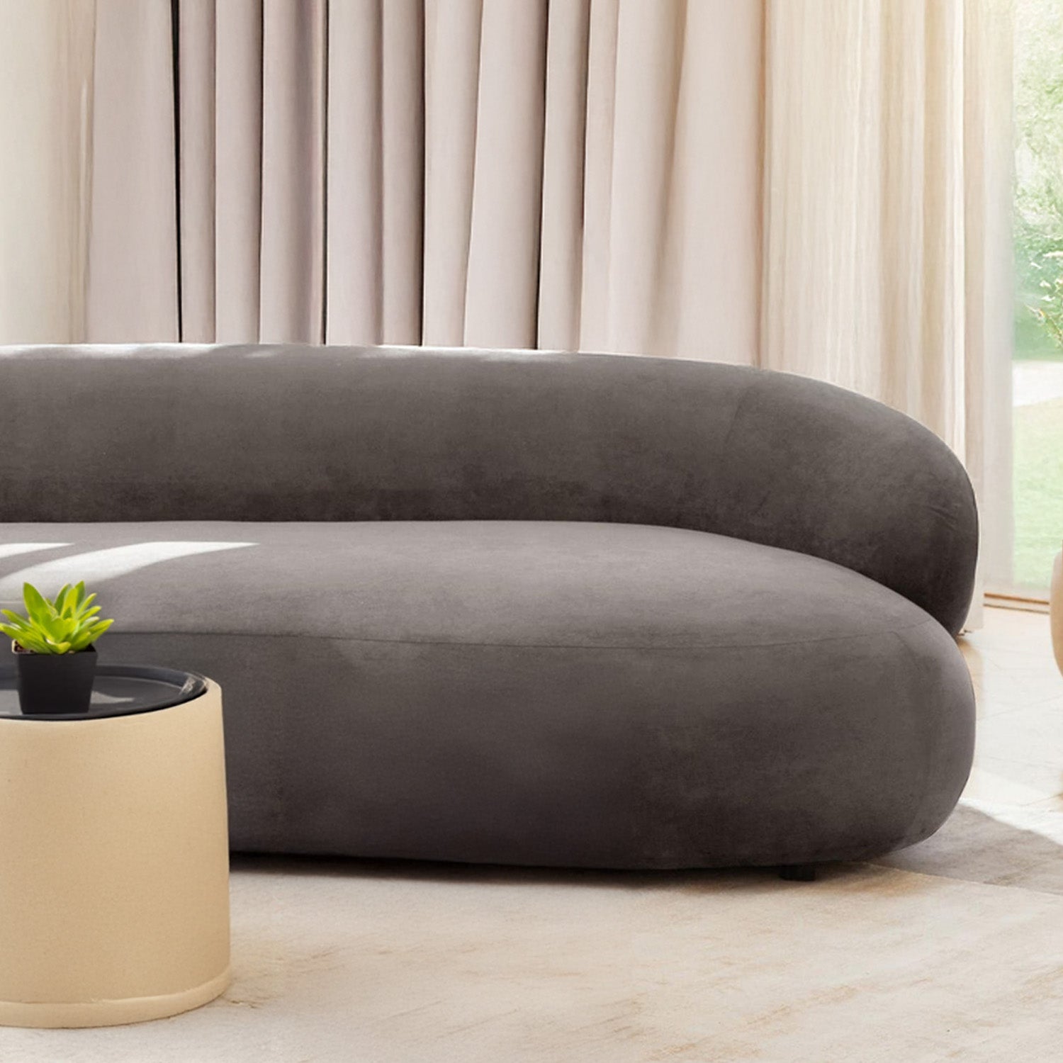 Stromboli Lounger Sofa in Gray