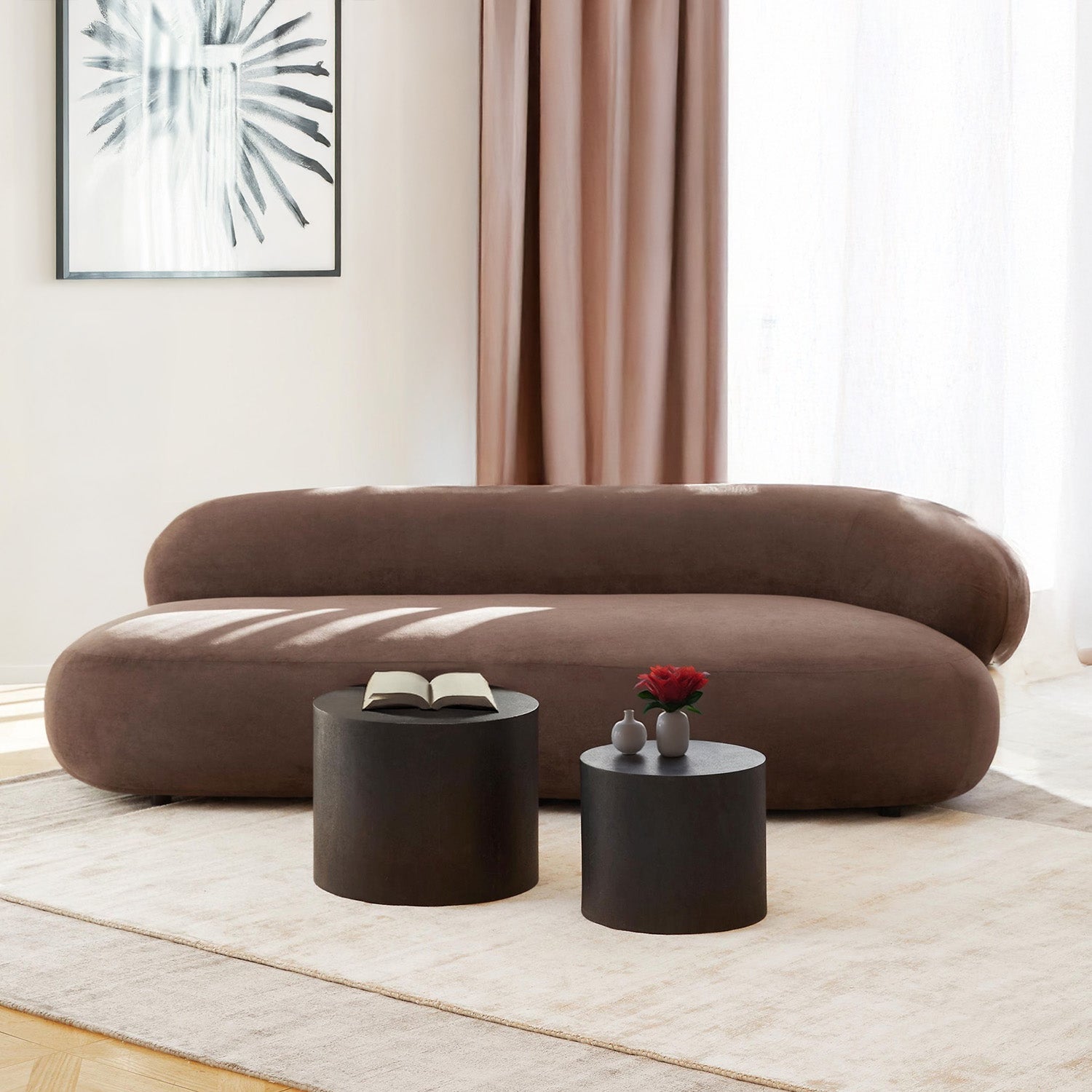 Stromboli Lounger - Reddish Brown – BLCK Homes