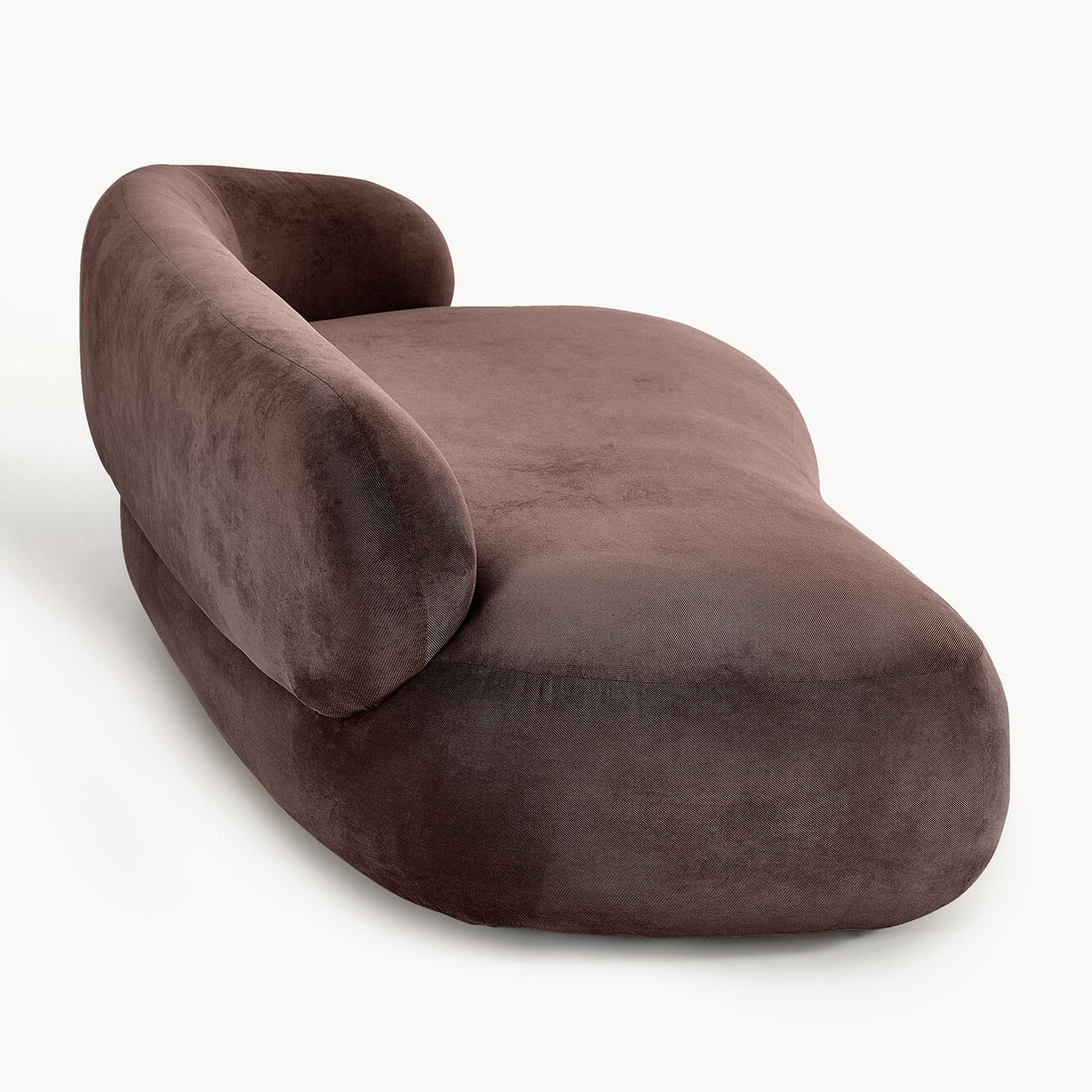 Stromboli Lounger Sofa in Reddish Brown
