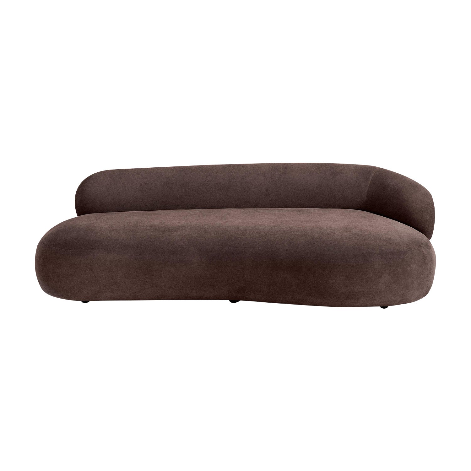 Stromboli Lounger Sofa in Reddish Brown