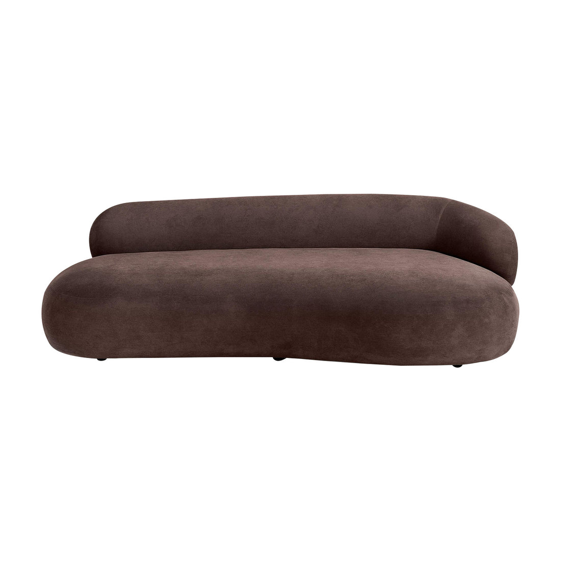 Stromboli Lounger Sofa in Reddish Brown