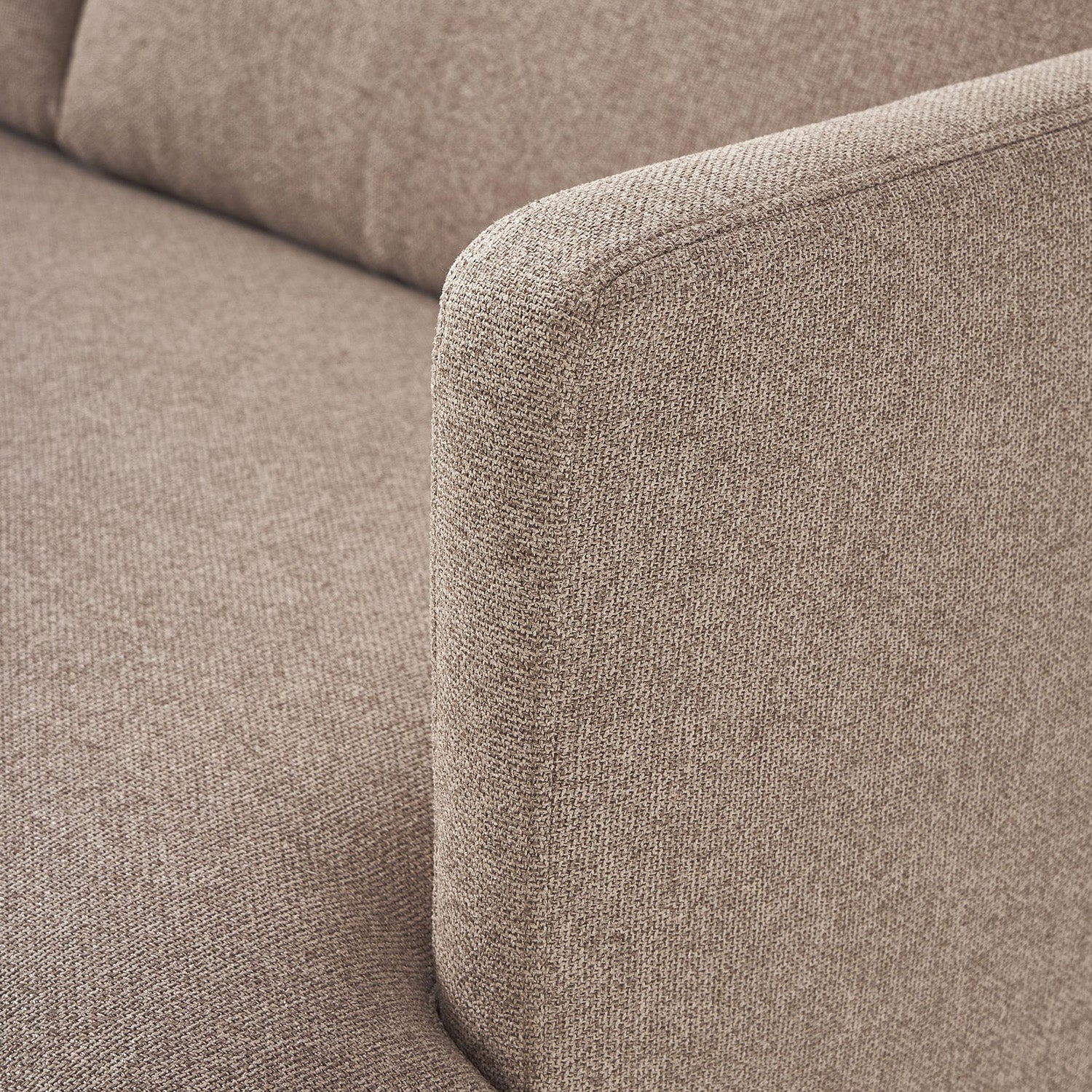 Catania L-Shape Sofa in Brownish Beige