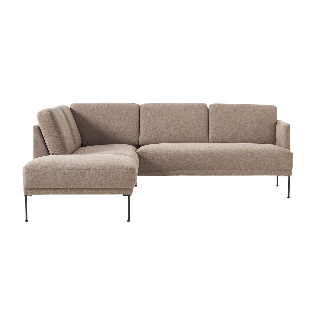 Catania L-Shape Sofa in Brownish Beige