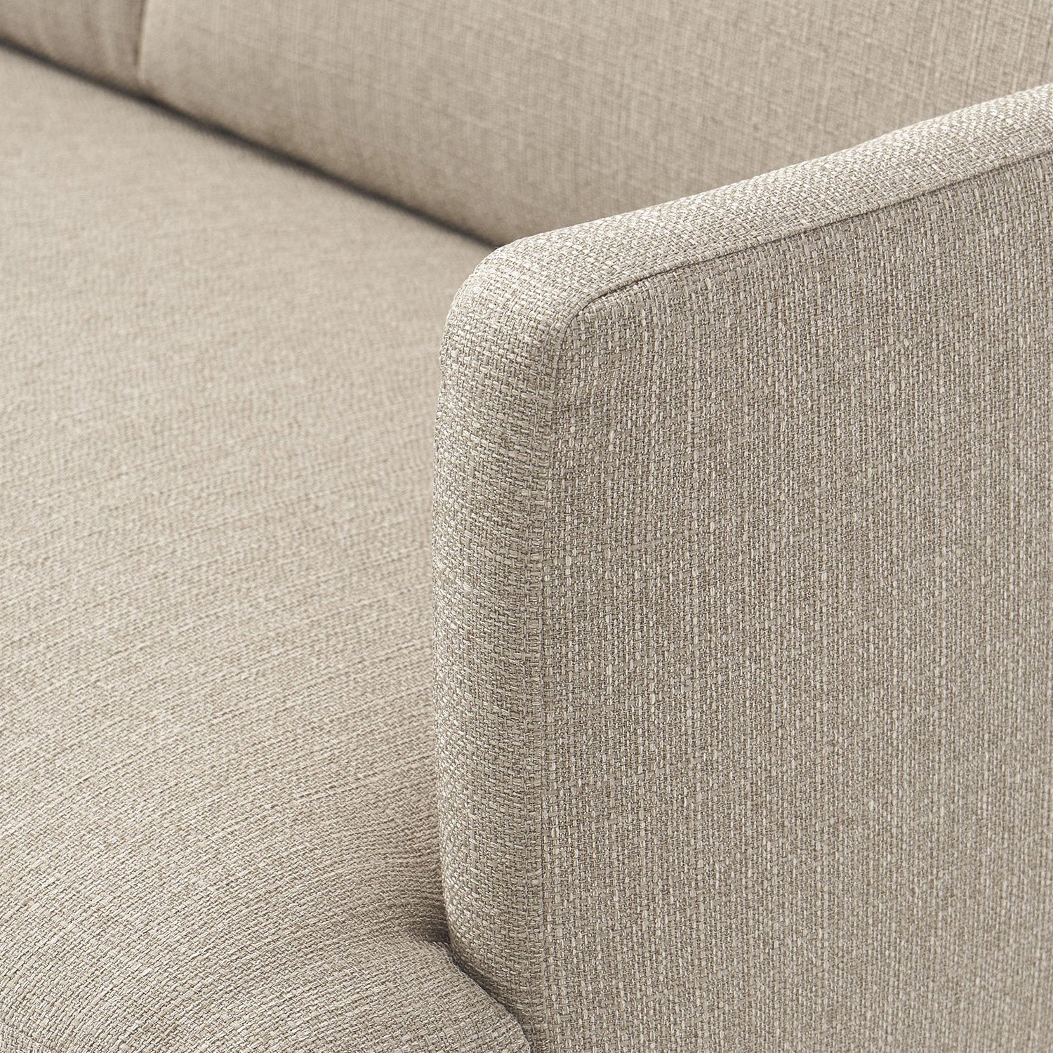 Catania L-Shape Sofa in Off White