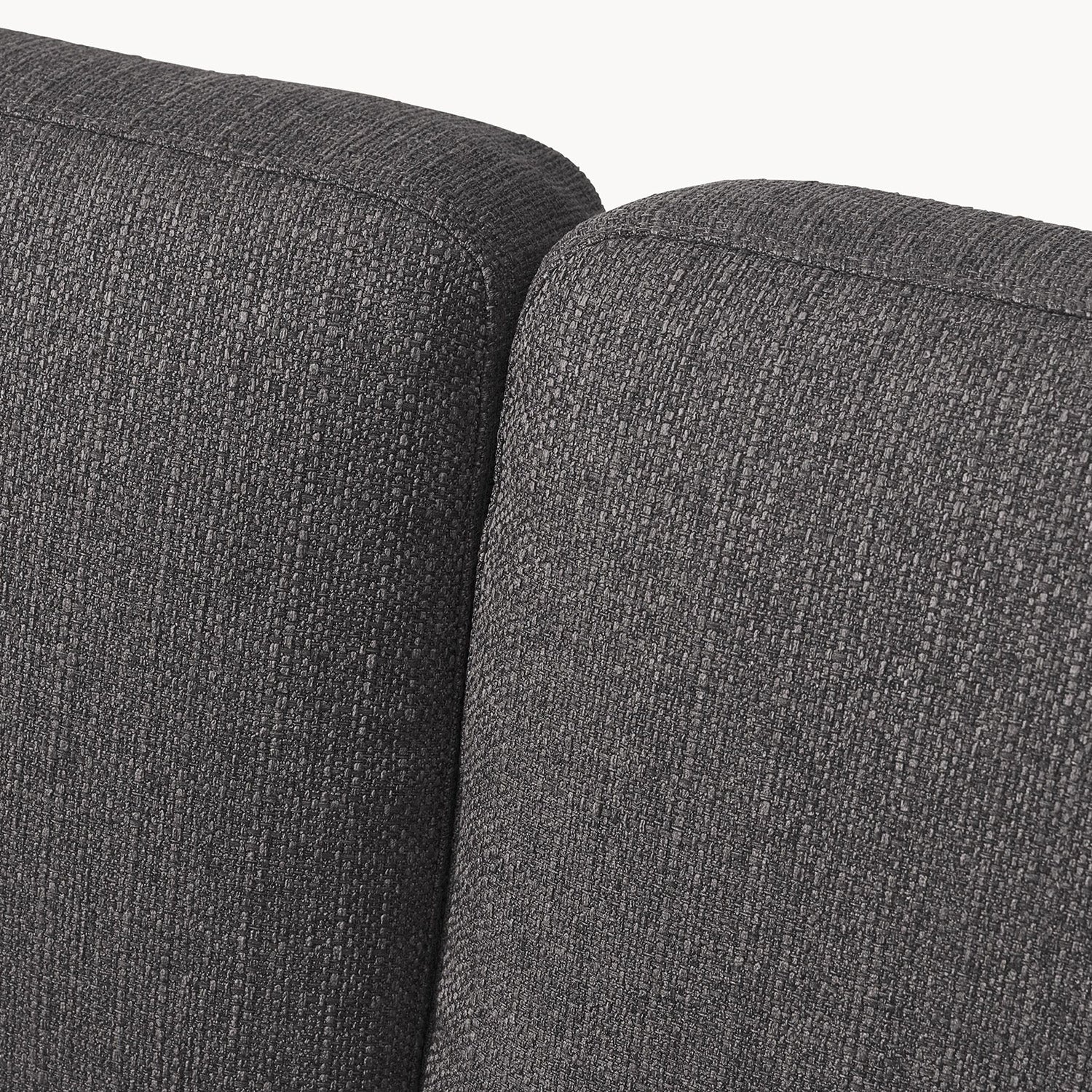 Catania L-Shape Sofa in Black