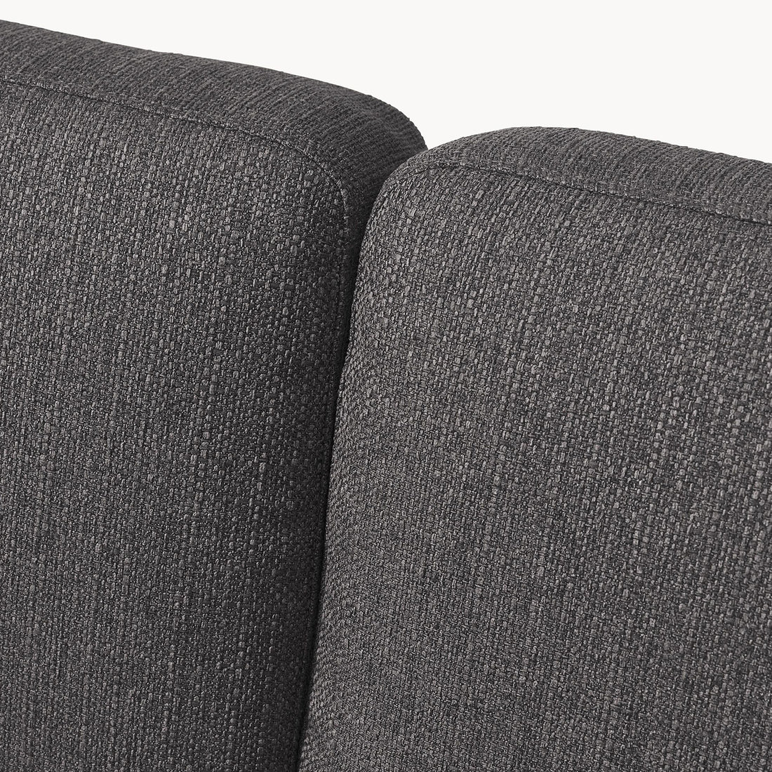 Catania L-Shape Sofa in Black