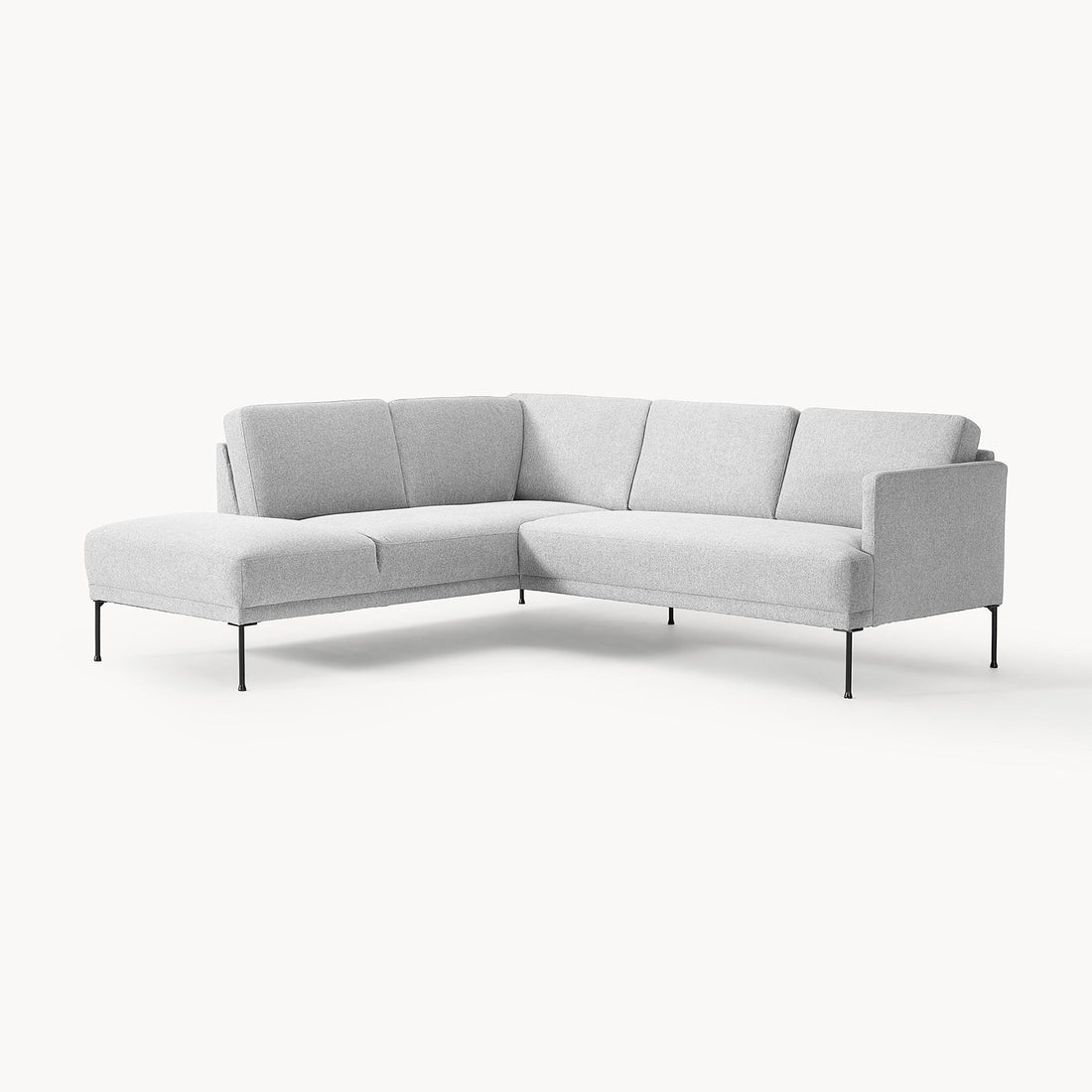 Catania L-Shape Sofa in Gray
