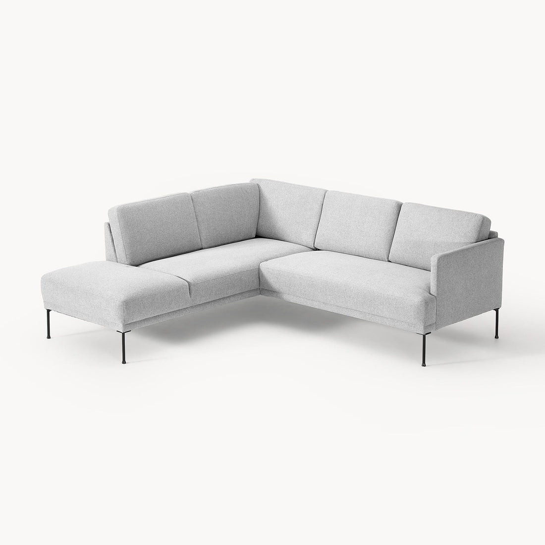 Catania L-Shape Sofa in Gray