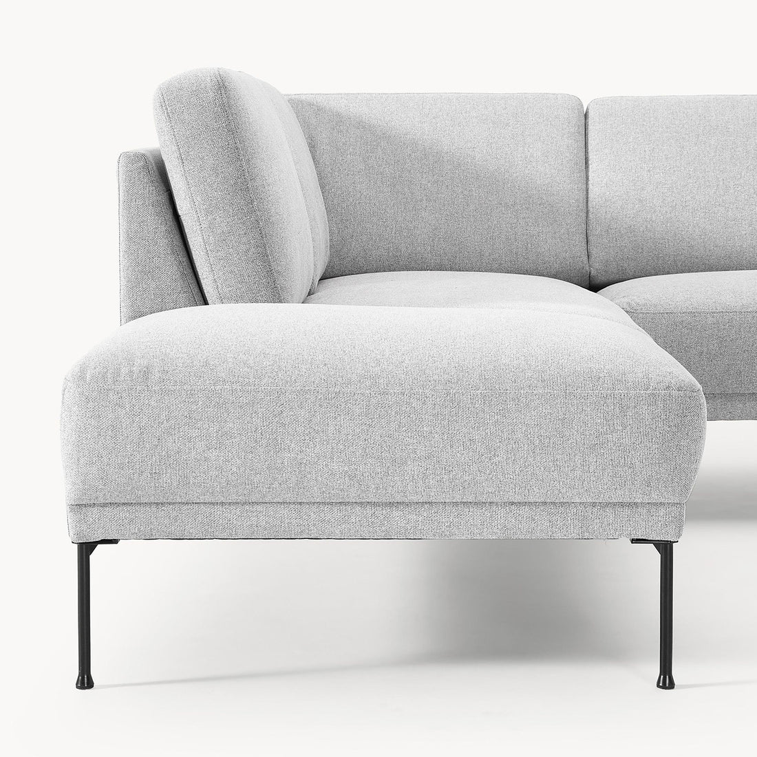 Catania L-Shape Sofa in Gray