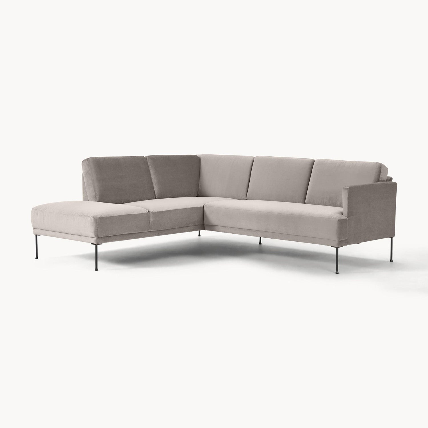 Catania L-Shape Sofa in Beige