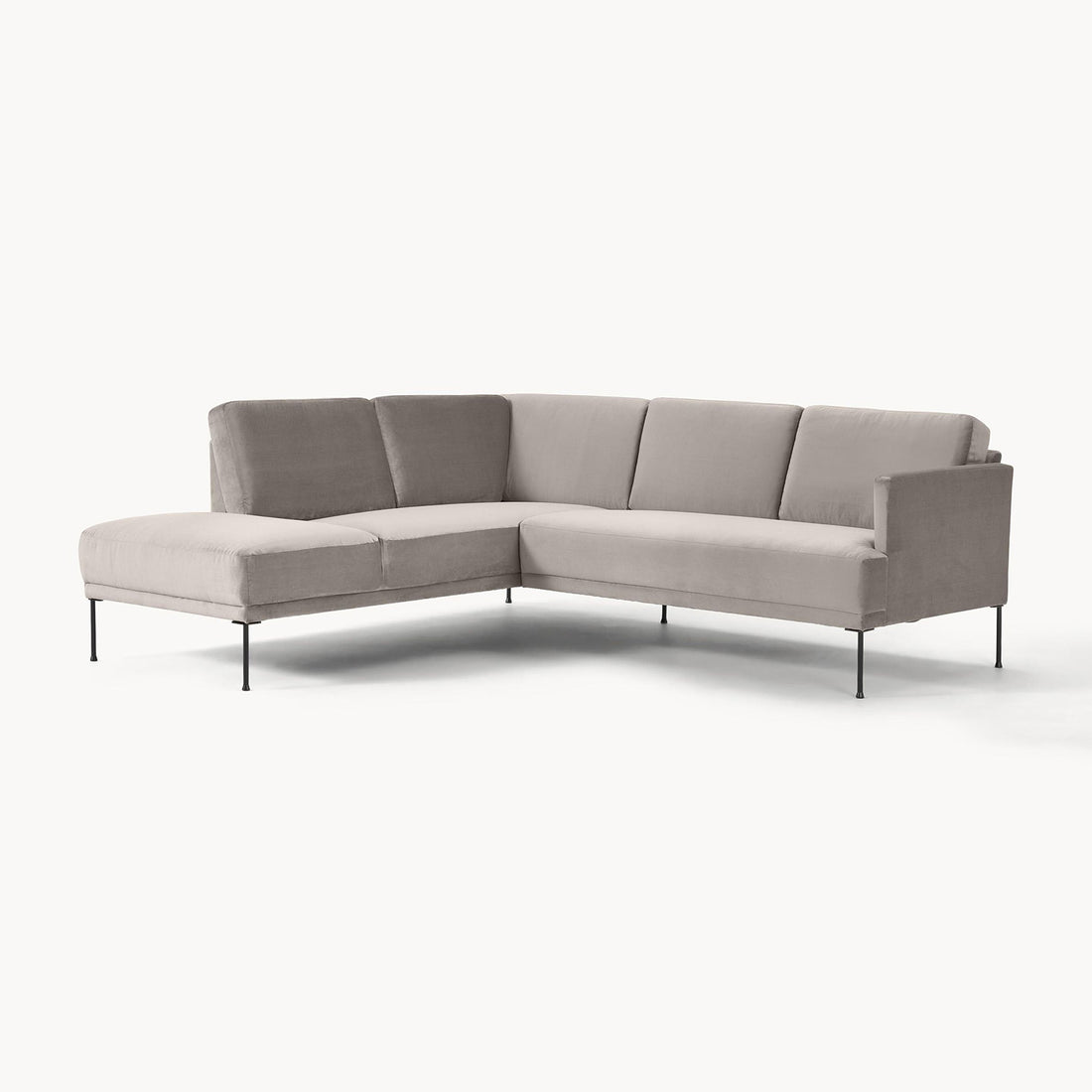 Catania L-Shape Sofa in Beige