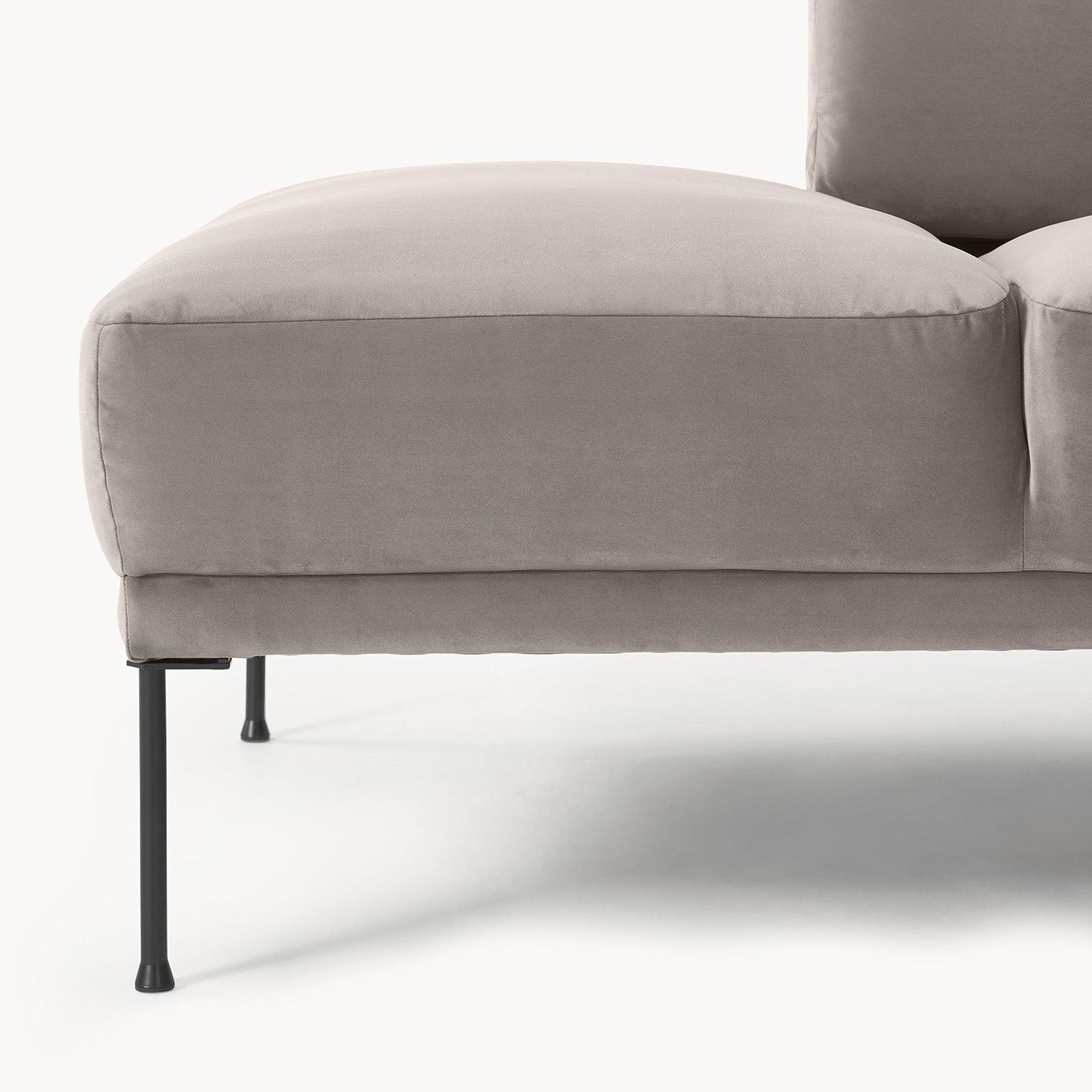 Catania L-Shape Sofa in Beige