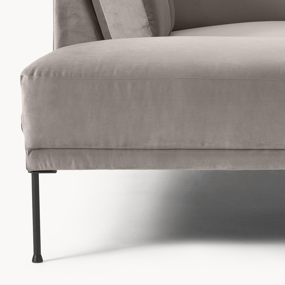 Catania L-Shape Sofa in Beige